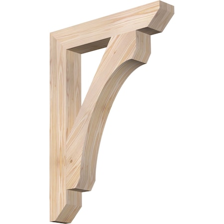 Ekena Millwork Legacy Slat Smooth Bracket, Douglas Fir, 3 1/2"W x 22"D x 30"H BKT04X22X30LEC06SDF